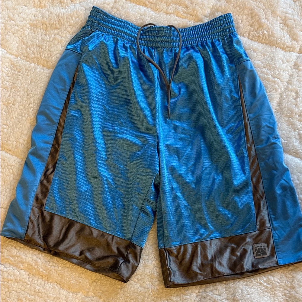 Nike Men's Athletic Shorts in Blue and Black